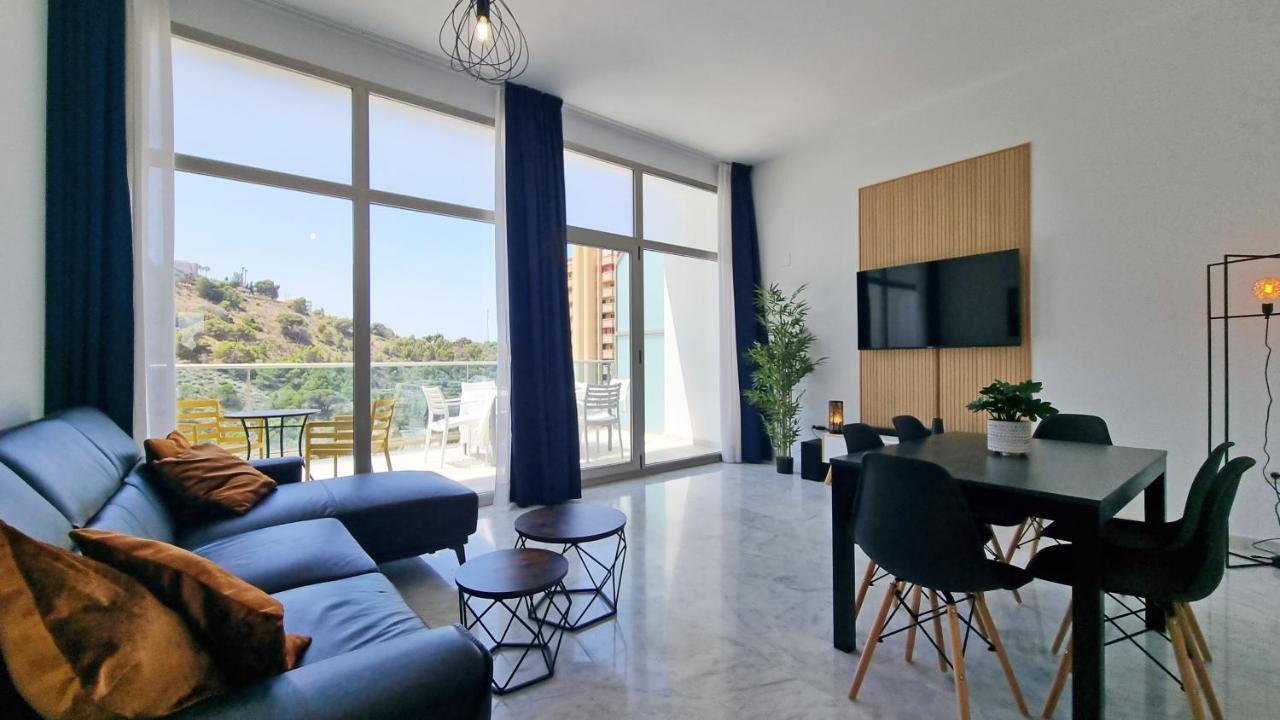 Apartamento De Lujo Con Gran Terraza Privada Y Vistas Appartement Benidorm Buitenkant foto